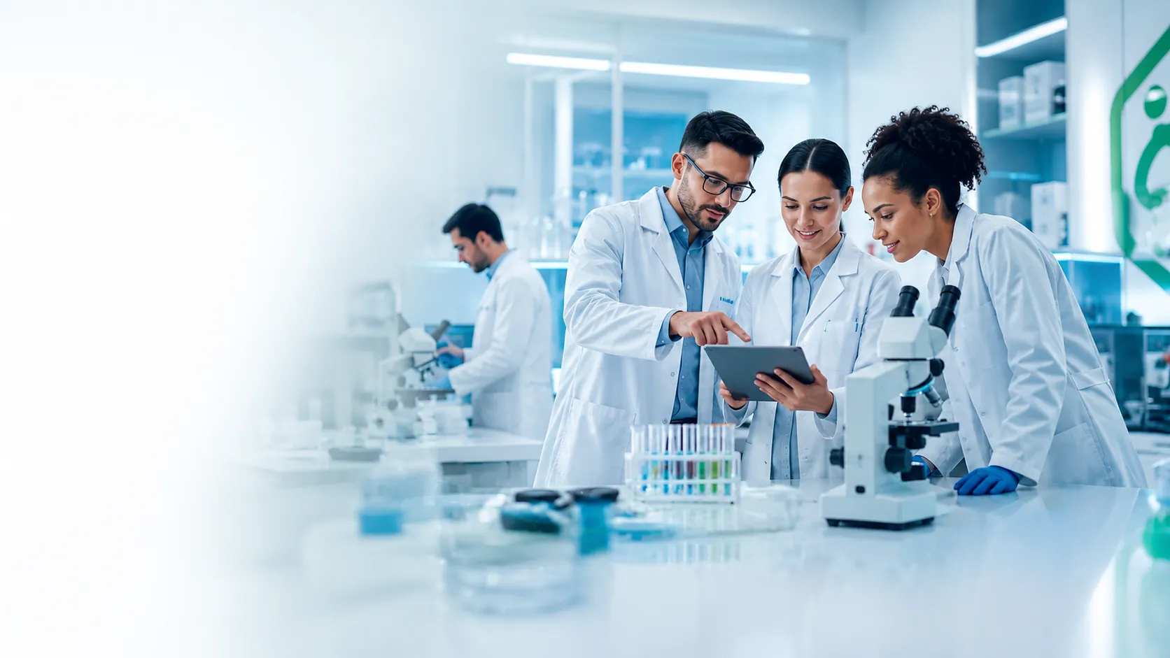 Gestão em ambiente laboratorial